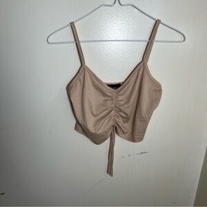 Women’s Rainbow Tank Top Cinch Tie